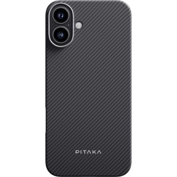 Pitaka Black/Grey Ultra-Slim Case for iPhone 16