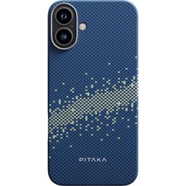 Pitaka StarPeak Tactile Woven case for iPhone 16（Milky way galaxy）