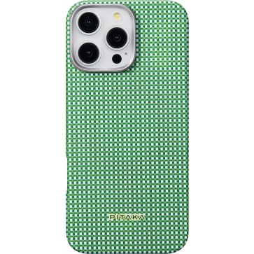 Pitaka Forest Green Ultra-Slim Case for iPhone 16 Pro max