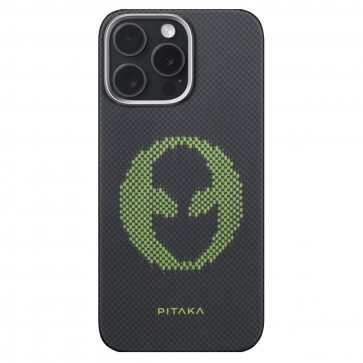Pitaka Aries Tactile Woven Case for iPhone 16 Pro（Alien）