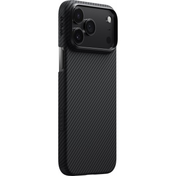 Pitaka - Black/Grey Ultra-Slim Case for iPhone 17 Pro