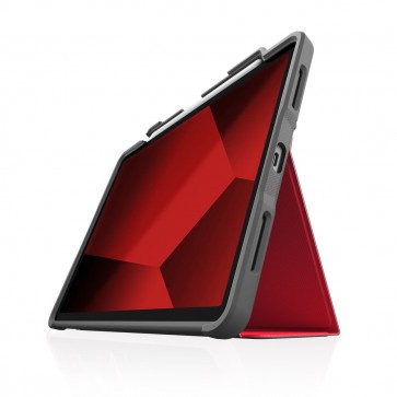 STM dux plus (iPad Air 11" M4/M3/M2/5th/4th gen) AP - red