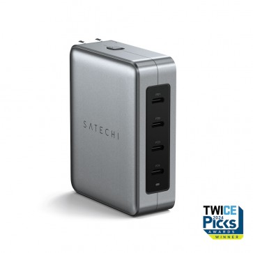 Satechi 145W USB-C 4-PORT GAN TRAVEL CHARGER