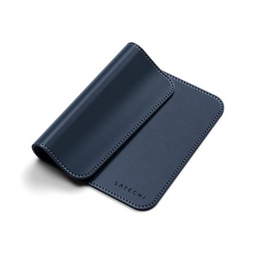Satechi Vegan-Leather Premium Mouse Pad (Blue)