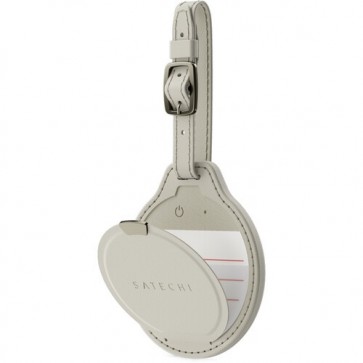 Satechi Vegan-Leather FindAll Luggage Tag (Sand)Satechi 