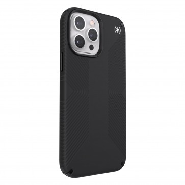 Speck iPhone 13 Pro Max / iPhone 12 Pro Max Presidio2 Grip MagSafe Black/Black/White