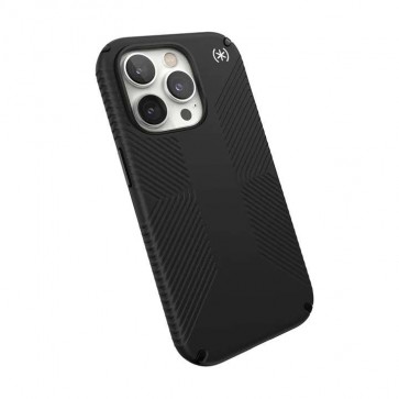 Speck iPhone 14 Pro Max PRESIDIO 2 GRIP +MS (BLACK/BLACK/WHITE)