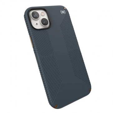 Speck iPhone 14 Plus PRESIDIO2 GRIP+MS (CHARCOAL / COOL BRONZE / WHITE)