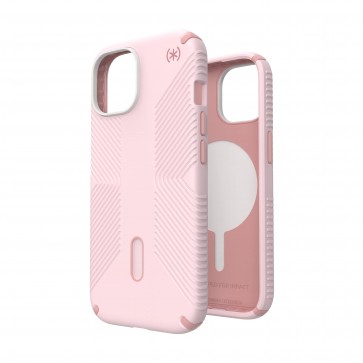 Speck iPhone 16e/15 PRESIDIO2 GRIP NIMBUS PINK/DAHLIA PINK/STRAWBERRY MILK