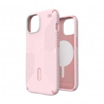 Speck iPhone 15 PRESIDIO2 GRIP NIMBUS PINK/DAHLIA PINK/STRAWBERRY MILK