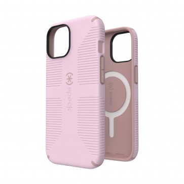 Speck iPhone 15 CANDYSHELL GRIP SOFT LILAC/CARNATION PETAL