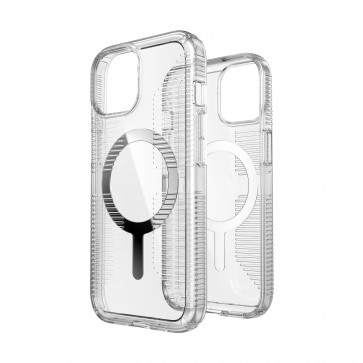 Speck iPhone 15 GEMSHELLGRIP CLEAR/CHROME FINISH