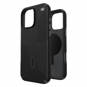 Speck iPhone 16 Pro Max PRESIDIO2 GRIP +CL Black/Slate Grey