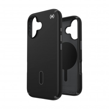 Speck iPhone 16 PRESIDIO2 PRO +MS Black/Slate Grey