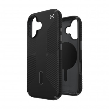 Speck iPhone 16 PRESIDIO2 GRIP +MS Black/Slate Grey