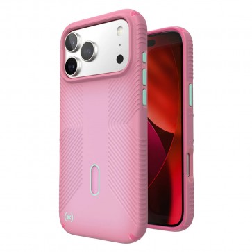 Speck iPhone 17 Pro PRESIDIO LUX GRIP + CL IBIS PINK/DARK IBIS/KANOM GREEN