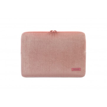 Tucano VELUTTO Corduroy/Second Skin Sleeve for MacBook 13” & 12” Laptop (Pink)