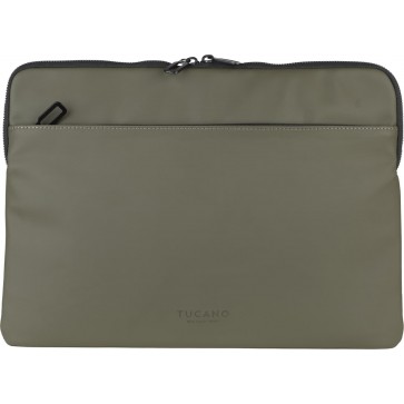 Tucano GOMMO Backpack in elastomeric material for 15.6" laptops and the 16" MacBook Pro Military green