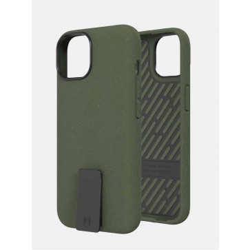 BodyGuardz Motus Case iPhone 14 Pro Drop-Prev Clip Moss