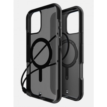 BodyGuardz Ace Pro with Magsafe, 16 Pro 2024, Smoke/Black