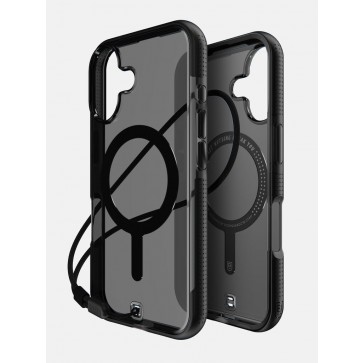 BodyGuardz Ace Pro with Magsafe, 16 Plus 2024, Smoke/Black