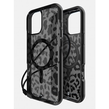 BodyGuardz Ace Pro with Magsafe, 16 ProMax 2024 Black/Leopard