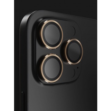 BodyGuardz Apex Individual Camera Protectors, iPhone 16 Pro/16 Pro Max 2024, Beige Gold