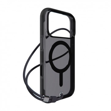 Bodyguardz Ace Pro with MagSafe, iPhone 17 Pro 2025, Smoke Black