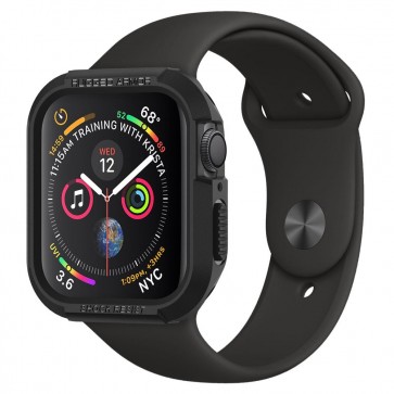 Spigen  Apple Watch 4/5/6/7/SE  (40/41 mm) Case Rugged Armor Black