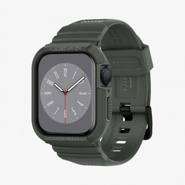 Spigen Rugged Armor Pro Apple Watch (45mm) Military Green