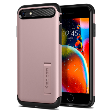 Spigen iPhone SE (2020)/iPhone 8/7 Slim Armor Rose Gold