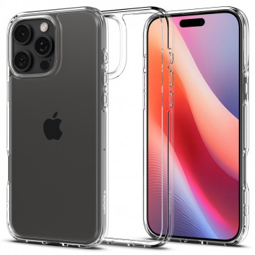 Spigen Crystal Hybrid iPhone 16 Pro" (2024) Crystal Clear