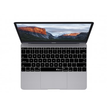 KB Covers Black Keyboard Cover for MacBook Air Retina (2018+) w/ Touch ID