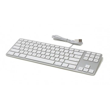 Matias Wired Aluminum Tenkeyless Keyboard for Mac - Silver