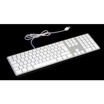 Matias Wired Aluminum Keyboard for Mac - Silver