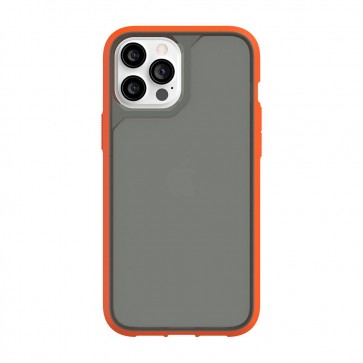 Survivor Strong for iPhone 12 Pro Max - Griffin Orange/Cool Gray