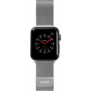 Laut STEEL LOOP For Apple Watch Series 1-6/SE Silver (42/44mm)