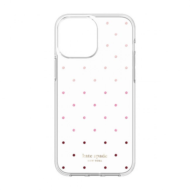  Kate Spade New York Protective Hardshell Case with MagSafe for  iPhone 12 Pro Max - Champagne Glitter Ombre : Cell Phones & Accessories