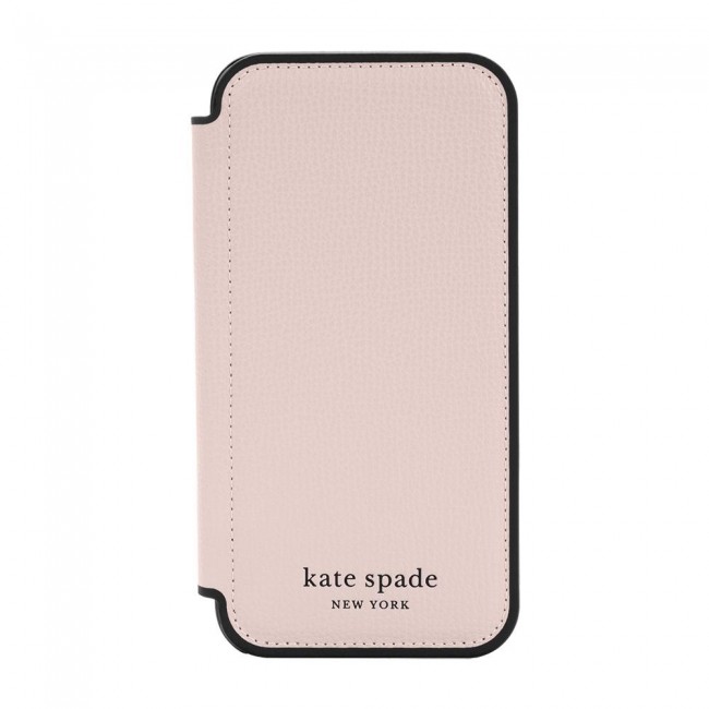nuTCS: Old Friends New Products - Kate Spade New York Folio Case for iPhone  13 Pro - Pale Vellum/Black Border/Black Logo