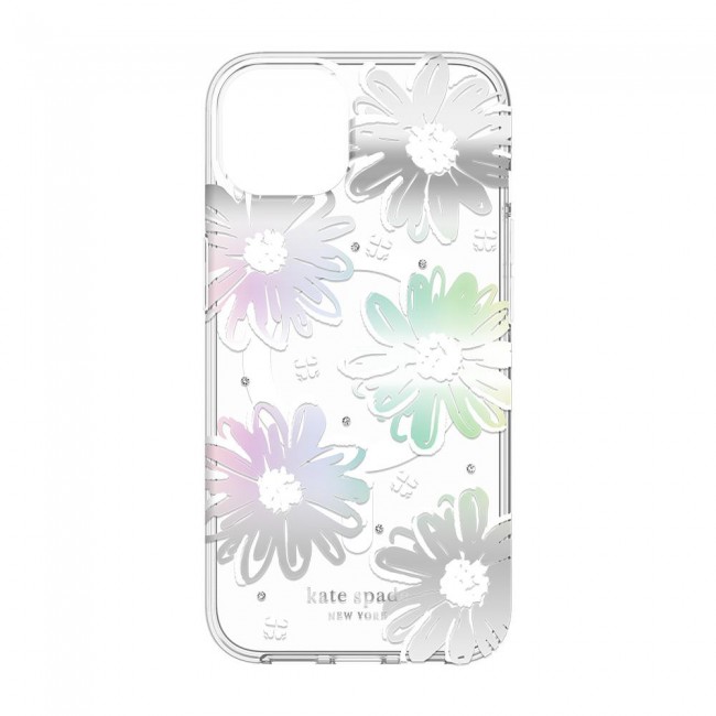 nuTCS: Old Friends New Products - Kate Spade New York Protective Hardshell  Case for MagSafe for iPhone 13 Pro - Daisy Iridescent Foil/White/Clear/Gems