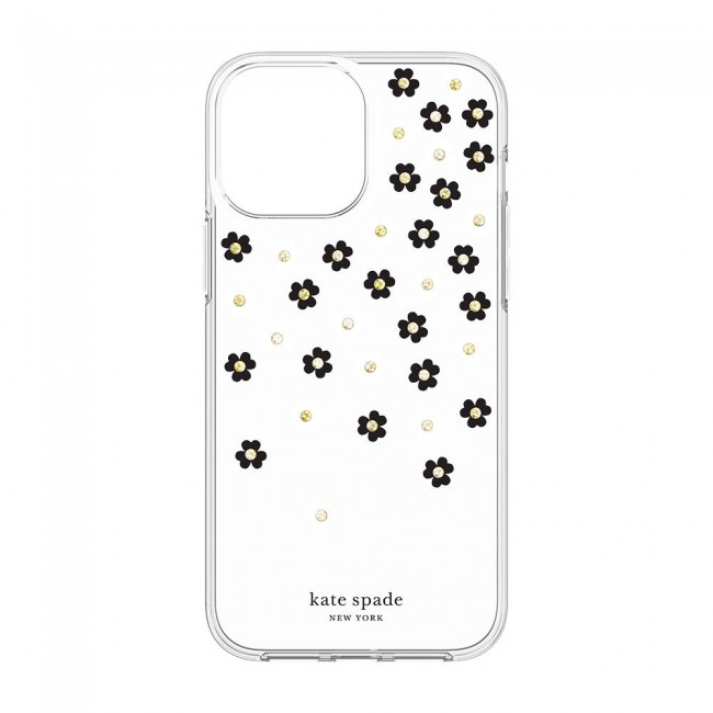 Kate Spade Protective Hardshell Case Scattered Flowers for iPhone 13 Pro  Cases