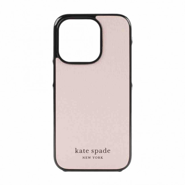 Kate Spade Wrap Folio Case Pale Vellum - iPhone 15 / 14 / 13