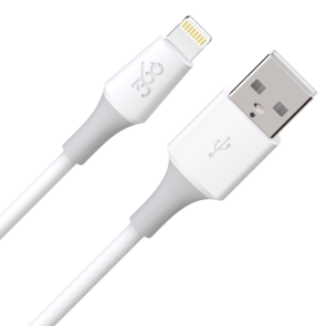 360 Electrical Infuse USB-A to Lightning Cable (3ft)