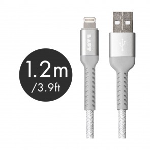 Laut LINK TOUGH MATTER USB A to Lightning Cable Grey 1.2m