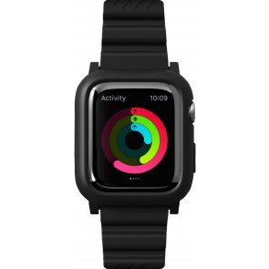 Laut AW IMPKT Watch Strap for Apple Watch 4/5/6SE 42/44mm Black