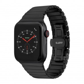 Laut LINKS Watch Strap for Apple Watch 1-6/SE 42/44mm Black