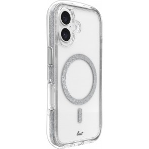 Laut Aero Sparkle for iPhone 16 - Crystal Silver