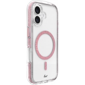Laut Aero Sparkle for iPhone 16 - Crystal Pink