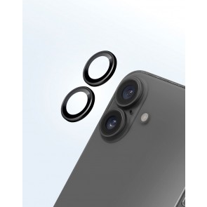 Laut PRIME GLS Camera Ring Protector for iPhone 16 / 16 Plus - Black