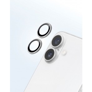 Laut PRIME GLS Camera Ring Protector for iPhone 16 / 16 Plus - Silver